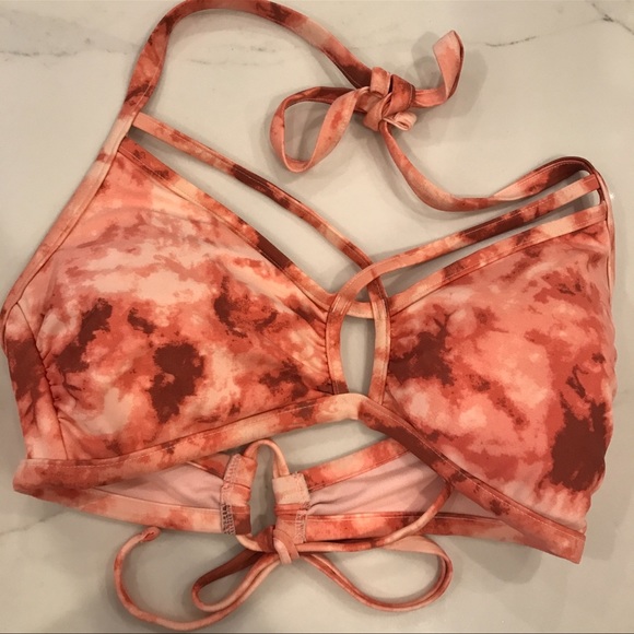 NWOT Xhilaration tie dye bathing suit top - Picture 9 of 10